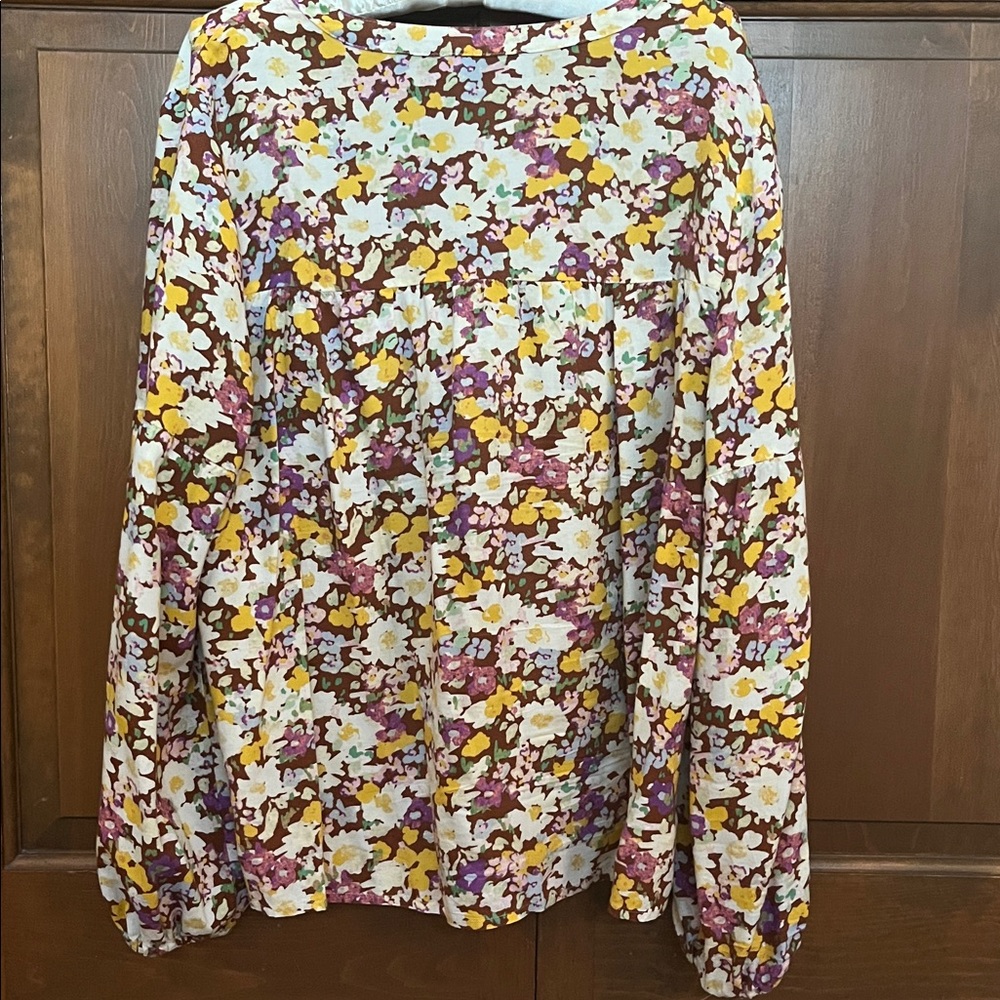 Sanctuary Floral V-Neck Women's Top